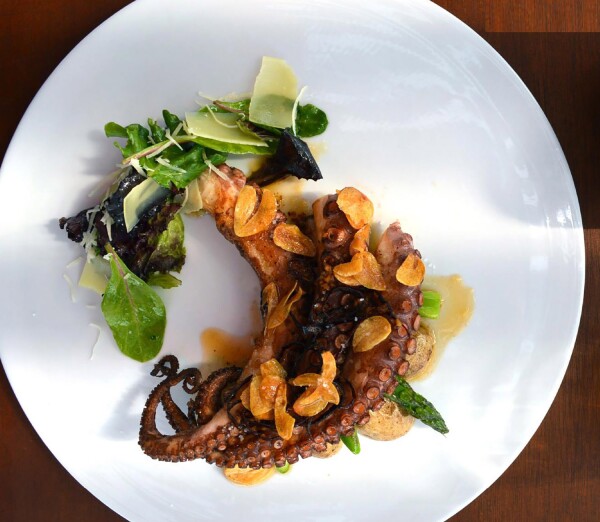 Pulpo al ajillo