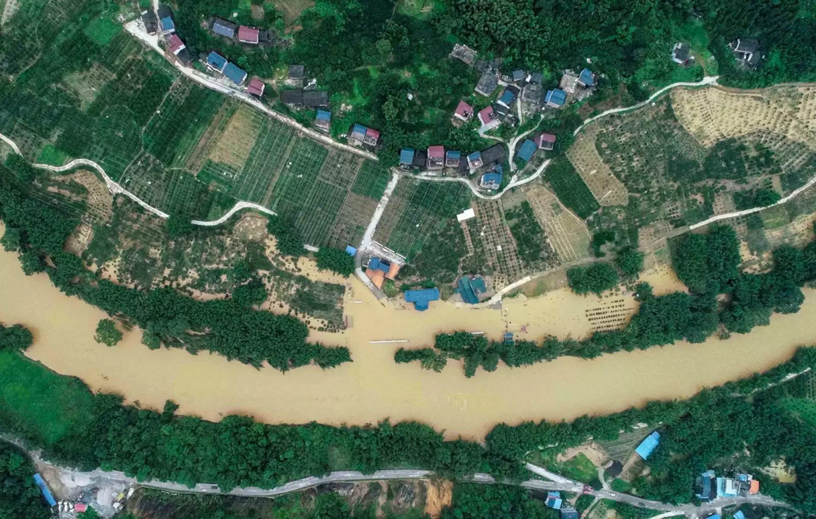 Inundaciones en China