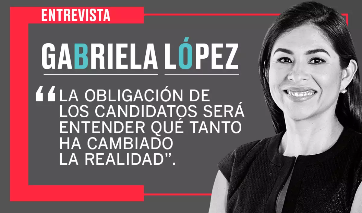 Gabriela López, consultora