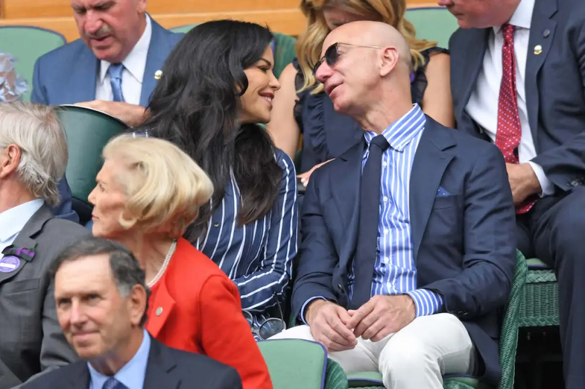 Jeff Bezos y Lauren Sanchez
