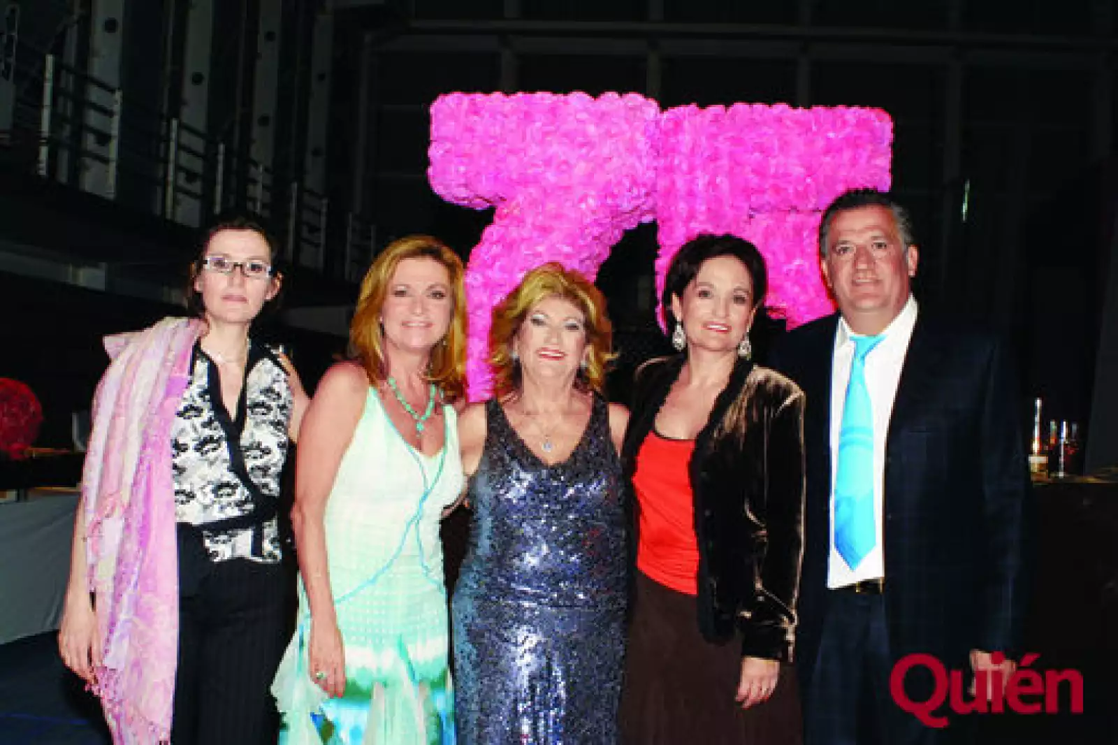 Mónica Vergára, Patricia Vergára, Bertha Vergára, Gabriela Vergára, Juan Carlos Vergára