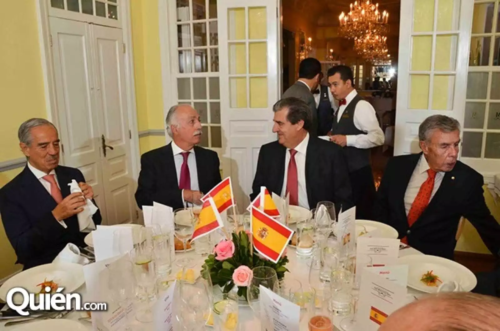 Luis Domenzain, José Luis Rincón, Guillermo Barroso y Marcelo Rossetto.