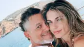Alejandro Sanz y Stephanie Cayo