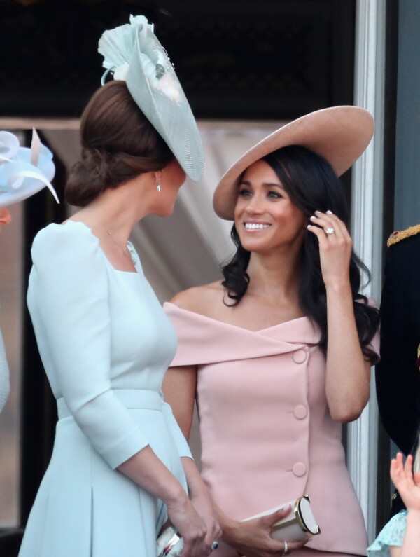 Meghan Markle y Kate Middleton.