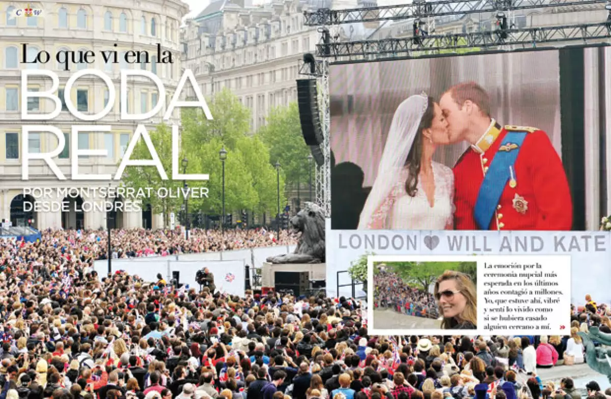 Además de dedicarles una edición especial, tuvimos una corresponsal de lujo en Londres: Montserrat Oliver.