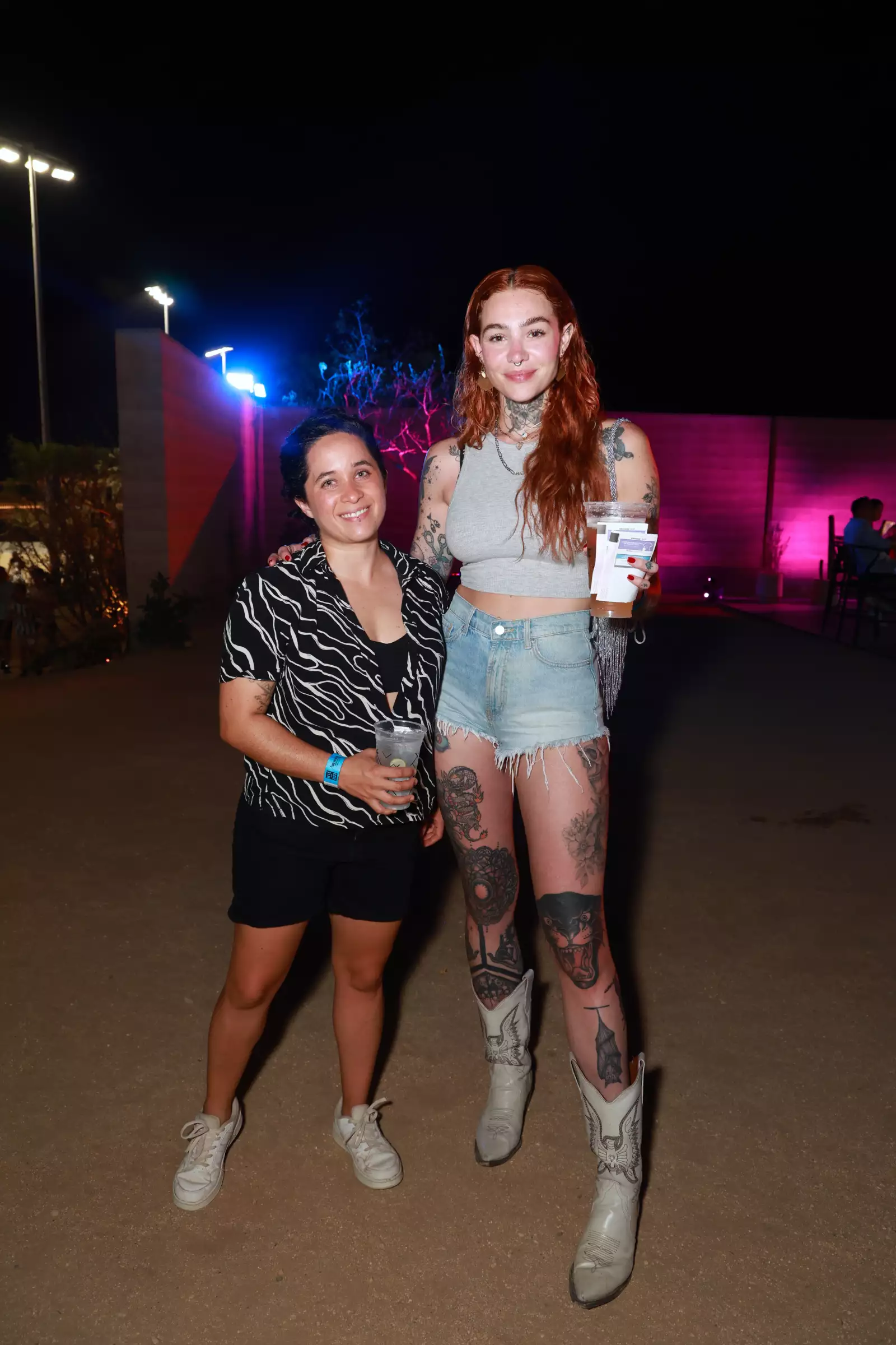 Lorena Dromundo y Pamela Voguel 