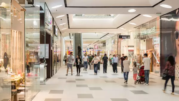 Centros comerciales.