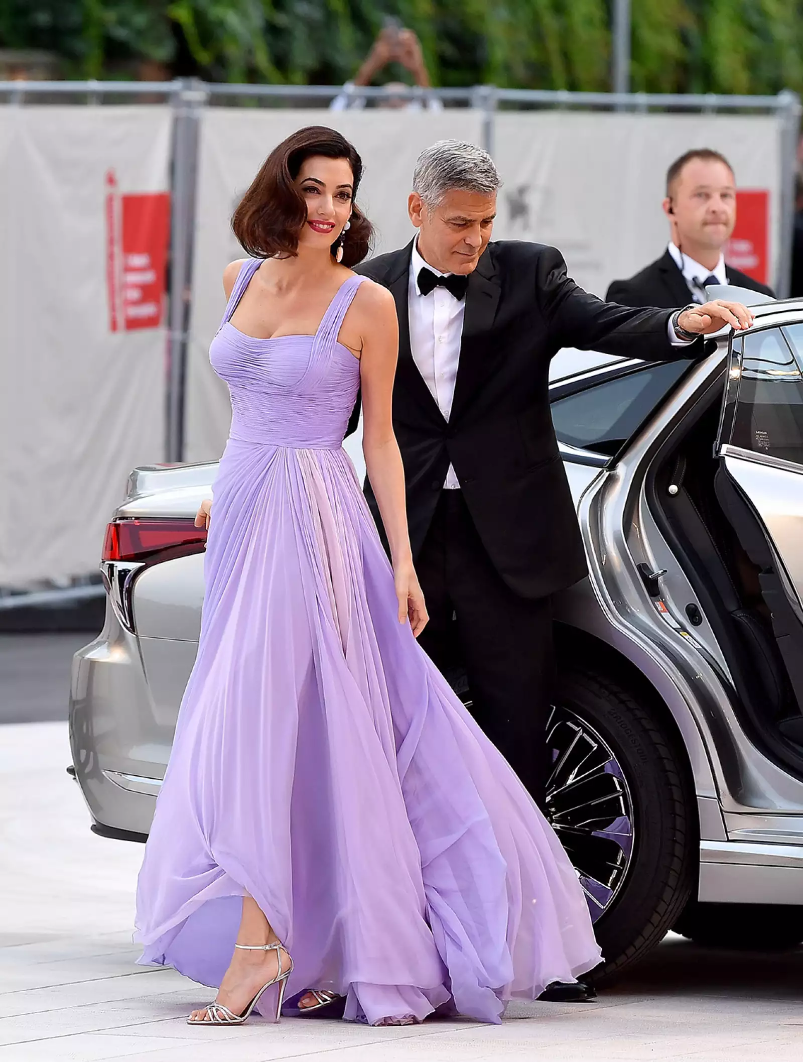 George y Amal Clooney