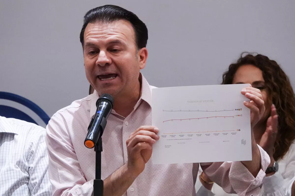 Esteban Alejandro Villegas Villarreal lleva la ventaja en las elecciones en Durango. 