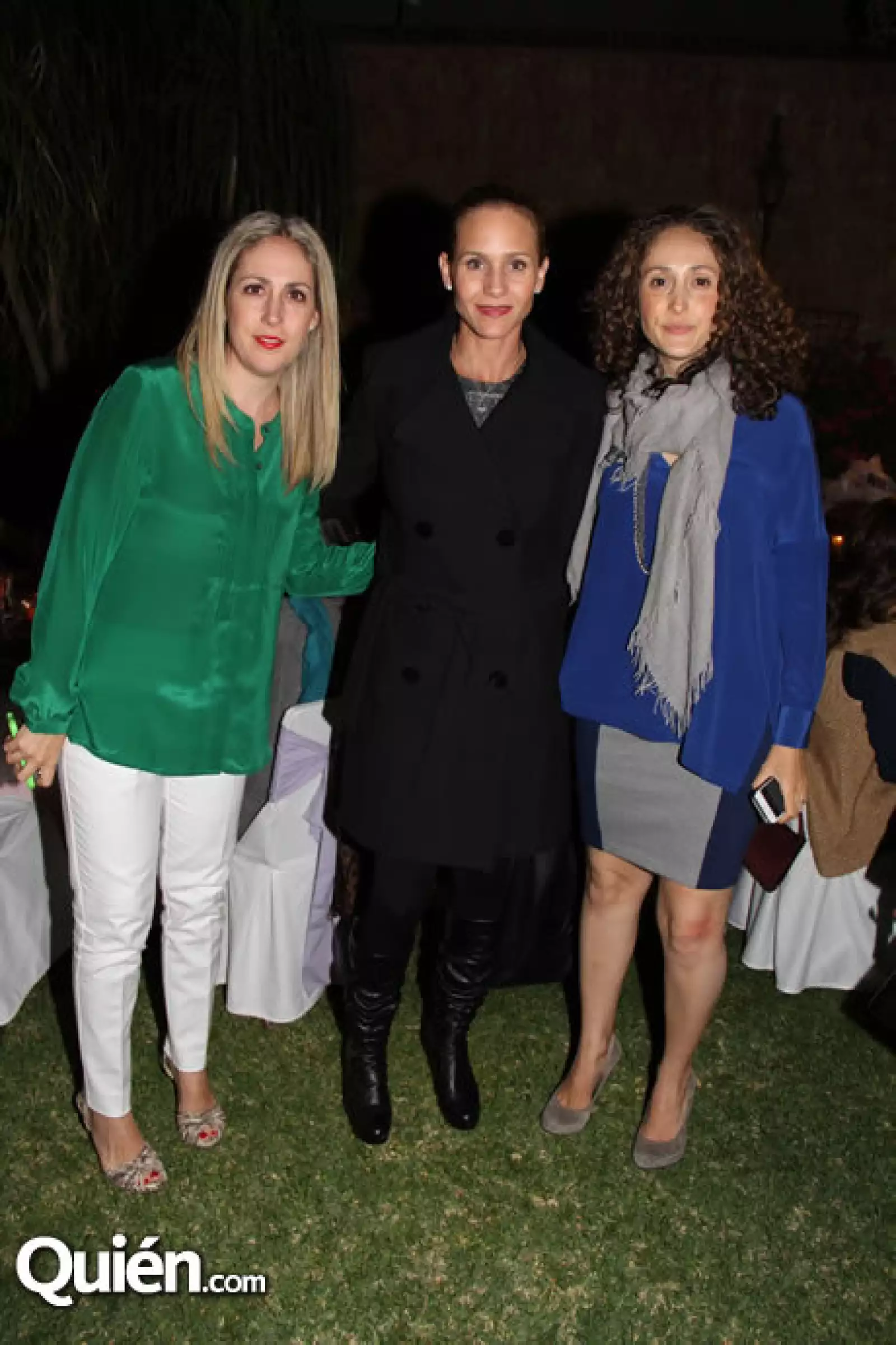 Marthy Arditti de Alvo, Anaís Leroy de Alvo y Ana Luisa Murillo de Leroy