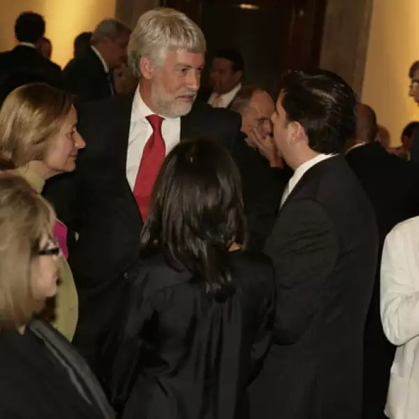 Cena Sarkozy en Palacio Nacional