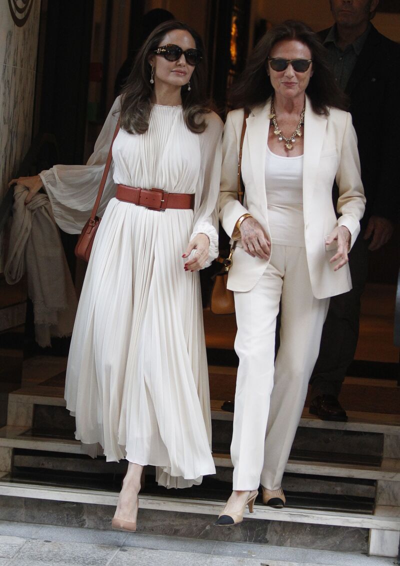 Angelina Jolie y Jacqueline Bisset