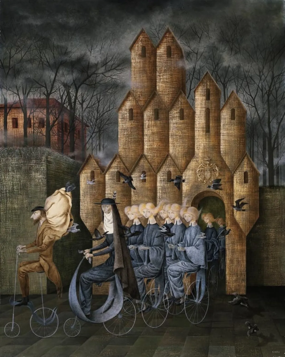 "Hacia la Torre" de Remedios Varo.