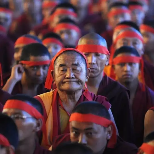monjes tibetanos, dalai lama, 