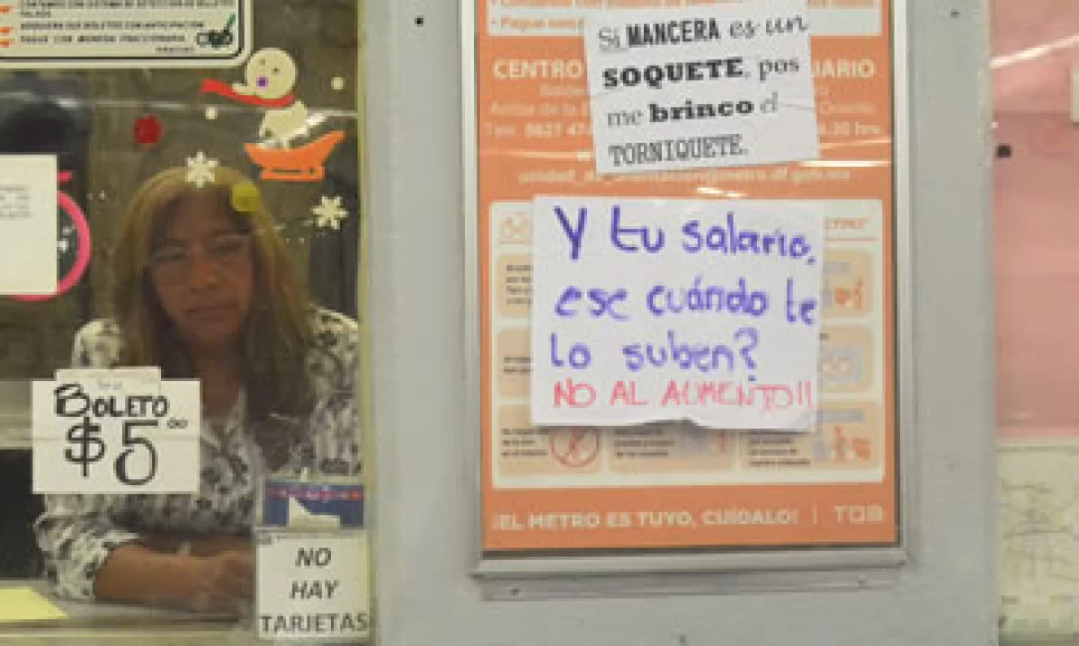 El alza ha generado protestas en algunas estaciones. (Foto: Cuartoscuro)