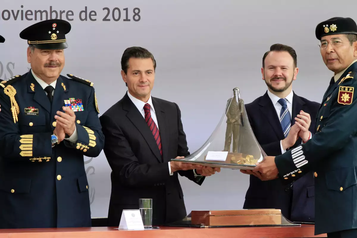 Ceremonia de Reconocimiento a Peña Nieto