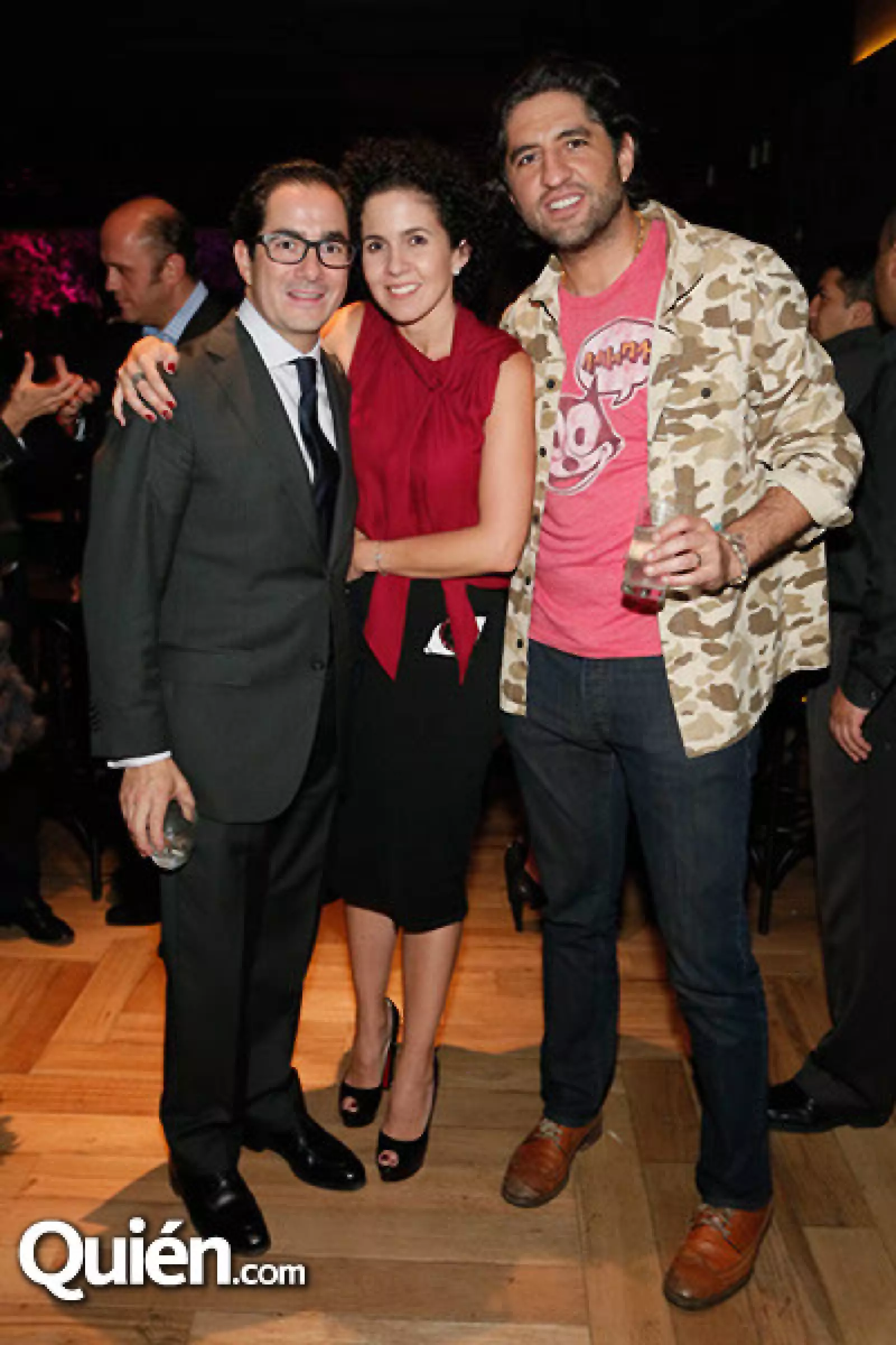 Braulio, Mariana Arsuaga y Gabriel Gómez