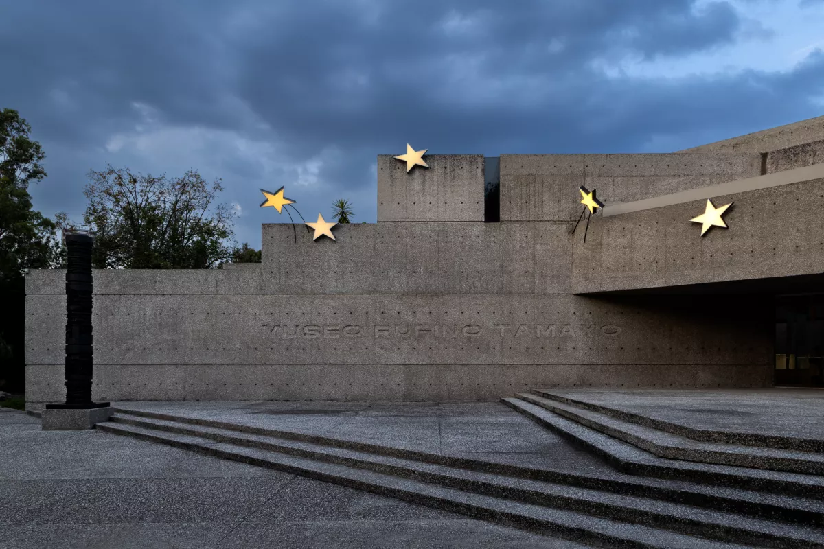 Vista exterior del Museo Tamayo. 