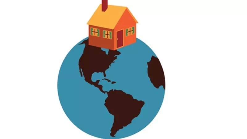 Tierra planeta casa medio ambiente