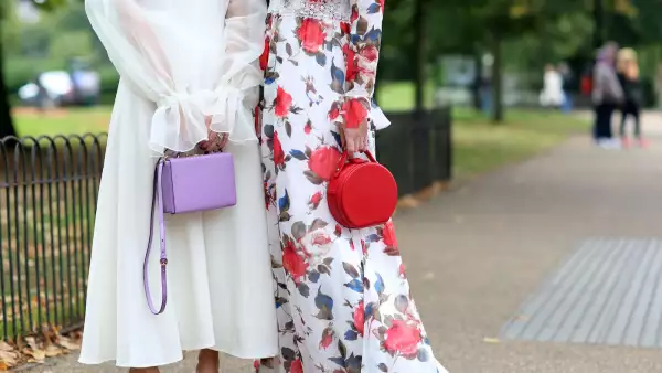 Street Style, Spring Summer 2018, London Fashion Week, UK - 18 Sep 2017