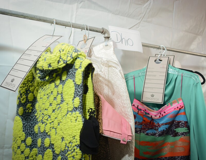 Sandra Weil presentó una colección con mucho color y textura.