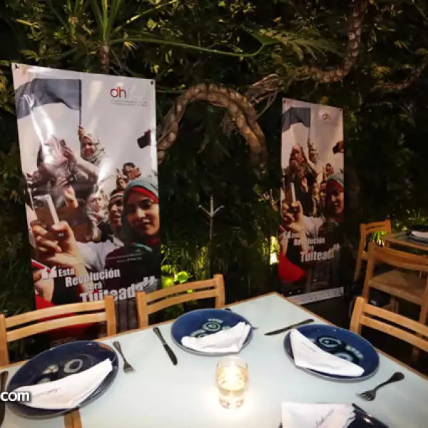 Cena VIP del Festival de Derechos Humanos