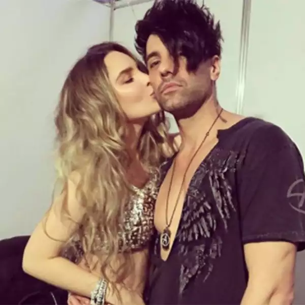 Belinda y Criss Angel.