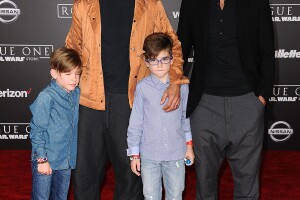 Ricky Martin, Jwan Yosef y sus hijos