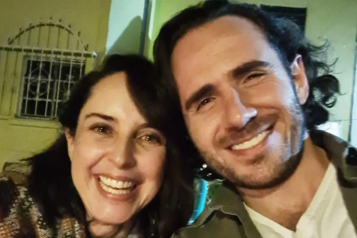 Irán Castillo y Pepe Ramos 