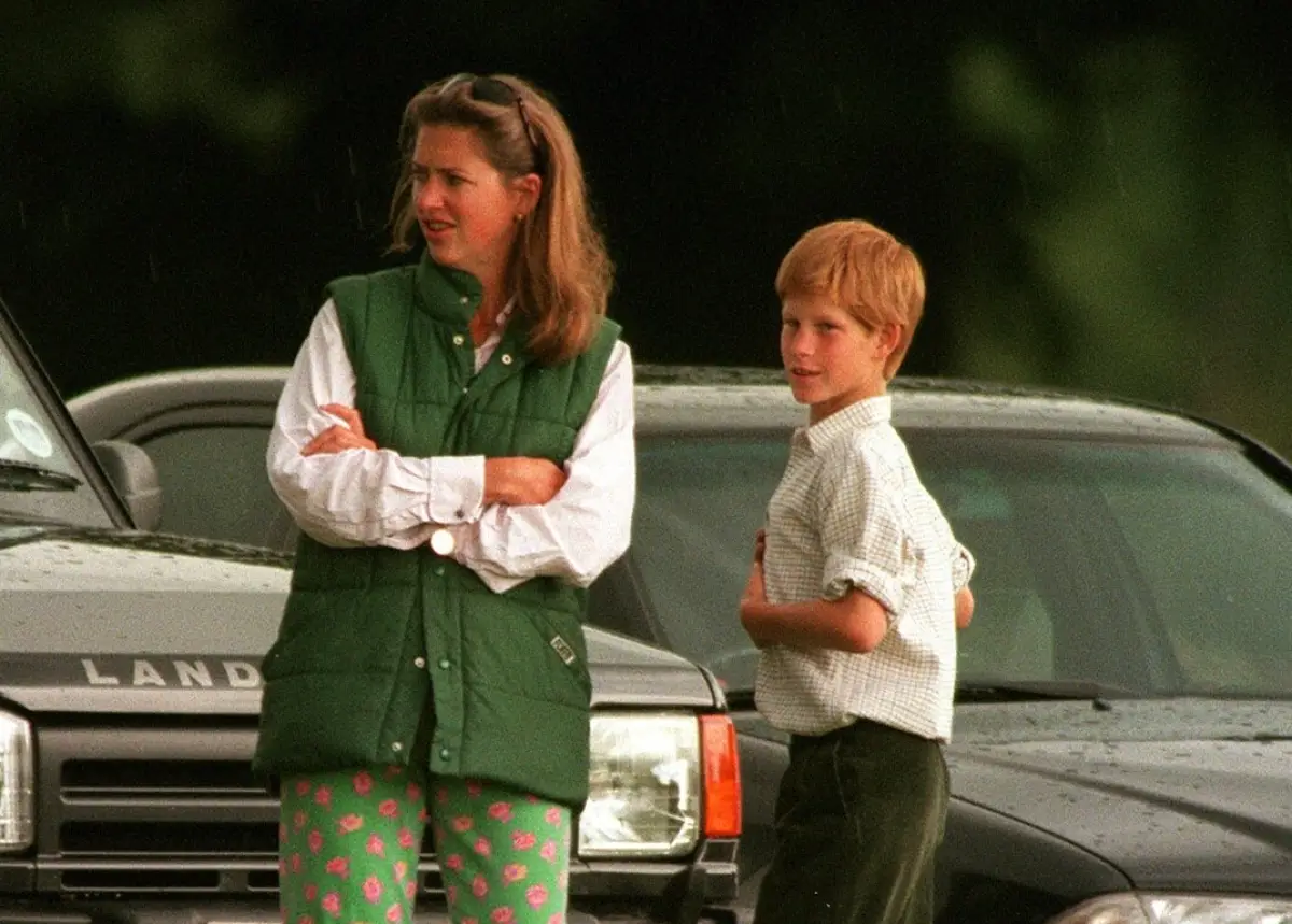 Tiggy Legge Bourke  y el príncipe Harry