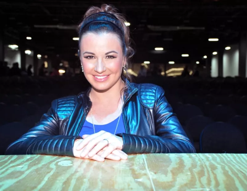 La cantante María José acudió a la rueda de prensa para anunciar el nuevo espacio musical.