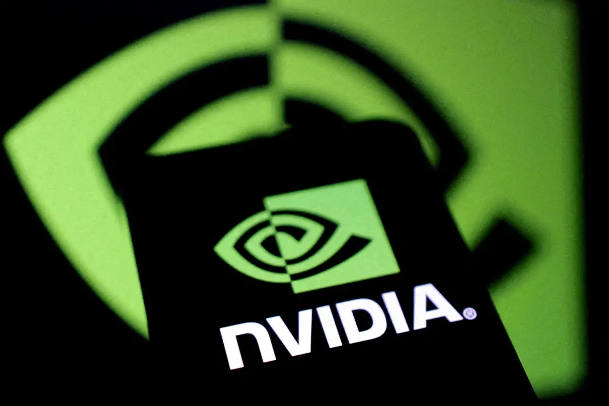 El logotipo de Nvidia se ve en esta ilustración tomada el 27 de enero de 2025.