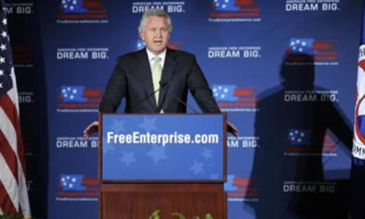 “Las grandes compañías como GE son responsables de dónde están nuestros puestos de trabajoâ€, dijo Immelt. (Foto: Reuters)