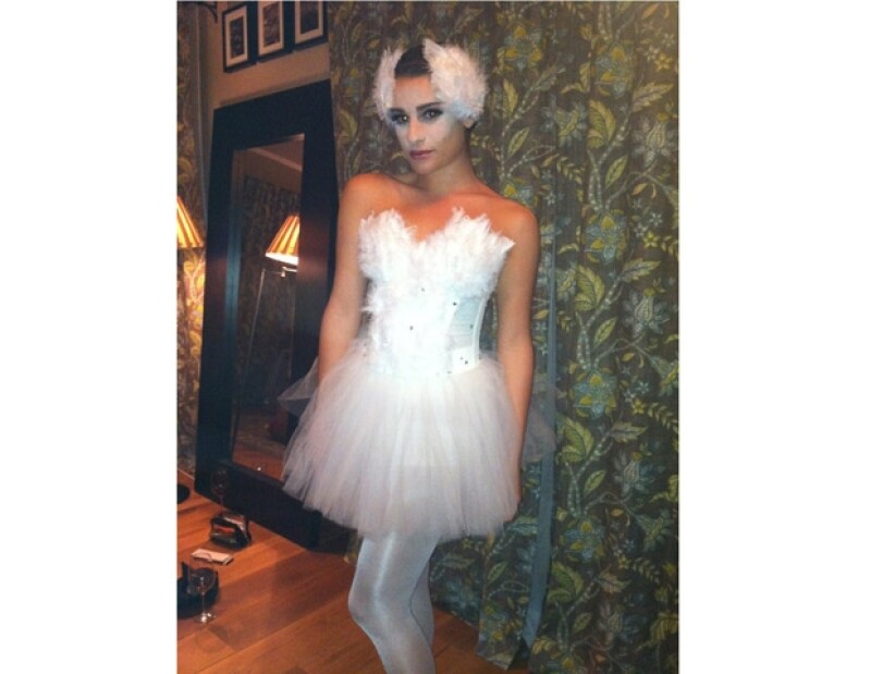 La estrella del programa de televisión ‘Glee', atrajo todas las miradas por su gran parecido a la protagonista de Black Swan, Natalie Portman.