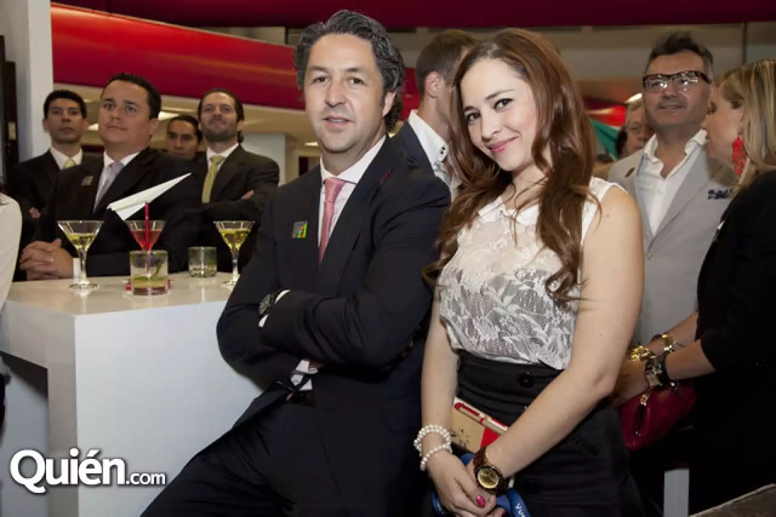 Diego Palafox y Cecilia Langmaack