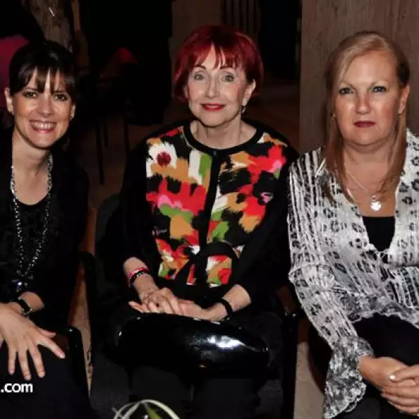 Imelda Domínguez,Cuquita Martínez y Delia Salinas