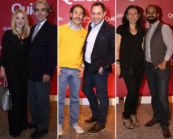 Edith González y Lorenzo Lazo, Mako Mancarrow y Sergio Berger, Laura Manzo,David Maza