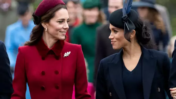 The Royal Family Attend Church On Christmas Day