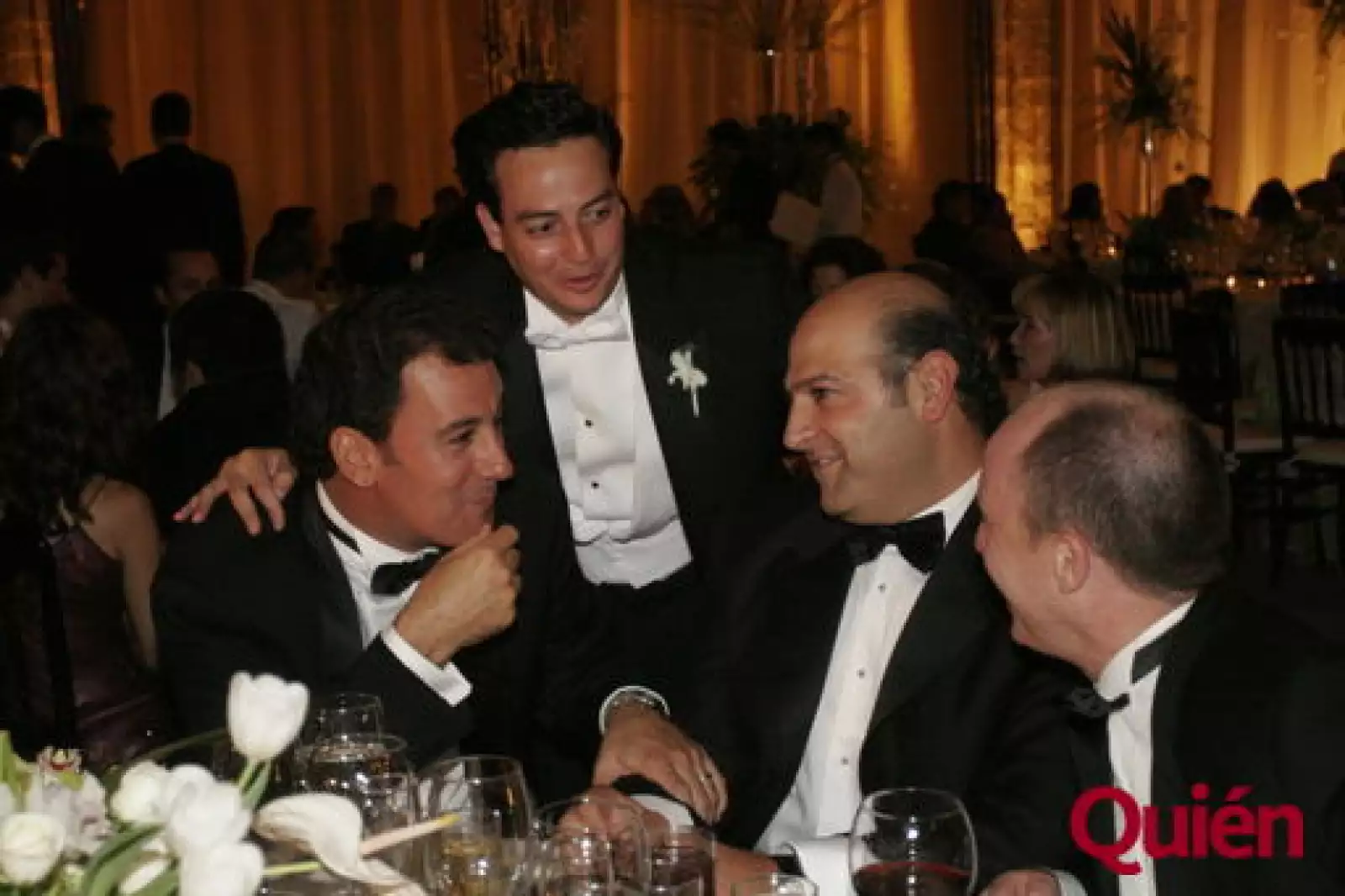 Antonio Fernández, José Chedraui, Michel Kuri, Antonio de Cosío