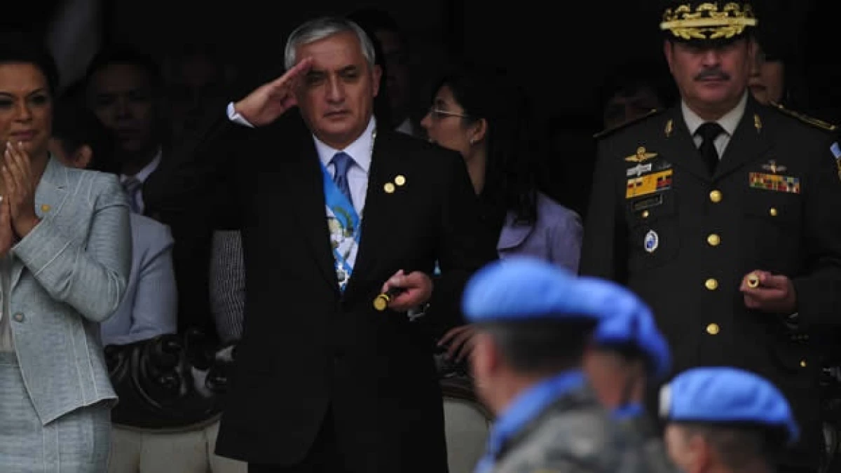 otto perez molina militares guatemala