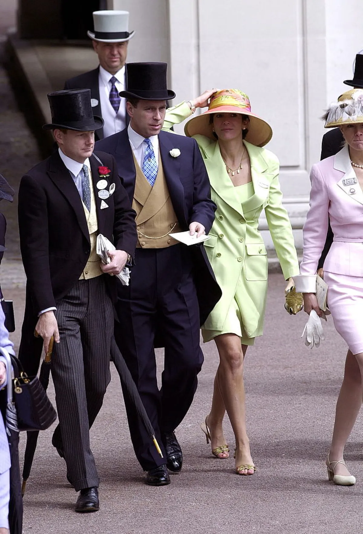Príncipe Andrés y Ghislaine Maxwell