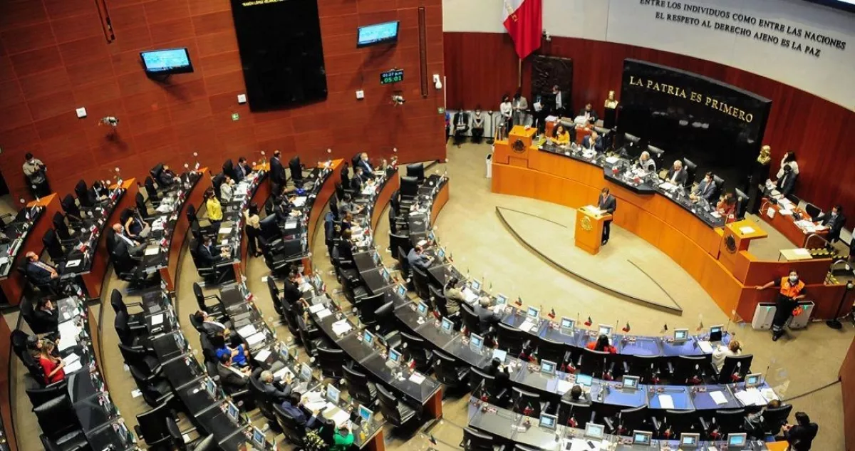 Sesión del Senado de la República