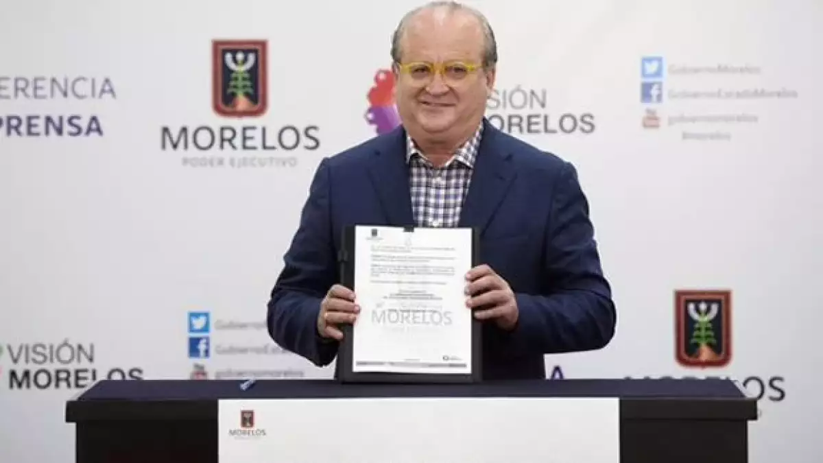 Graco Ramírez, gobernador de Morelos, expresó que es discriminatorio prohibir el matrimonio homosexual