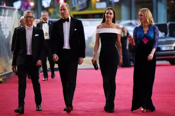 The Duke And Duchess Of Cambridge Attend The "Top Gun: Maverick" Royal Film Performance