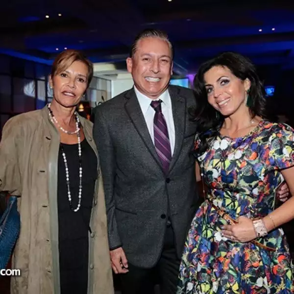 Carmen Rodríguez, Alejandro Gómez Oropeza y Rose Mizrahi