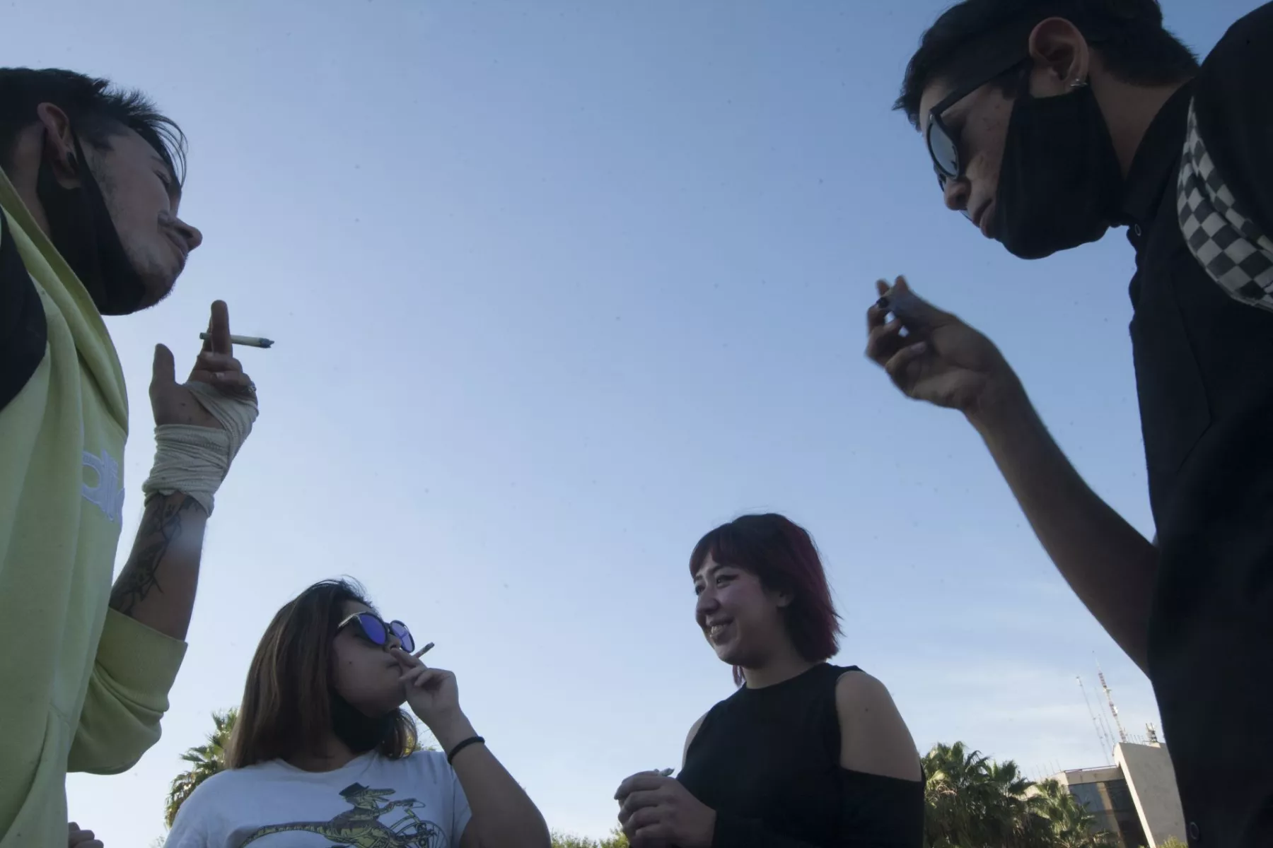 Fumadores de marihuana