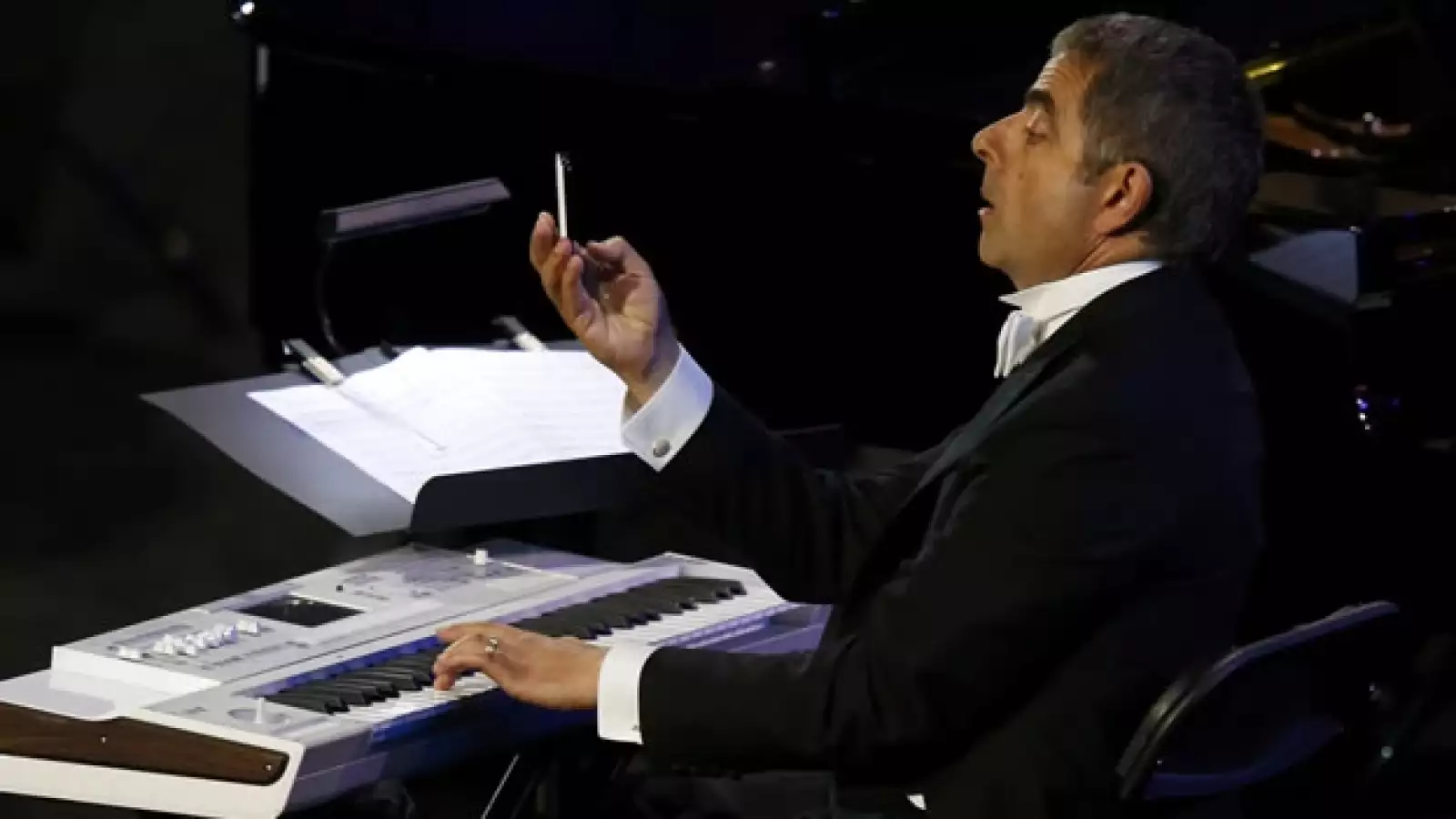 Rowan Atkinson inauguración londres 2012