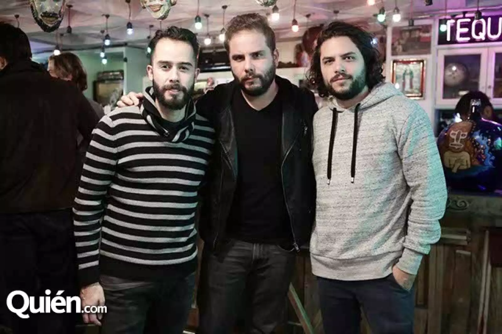 Emanuel Millán,Patricio Cordero y Adolfo Cano