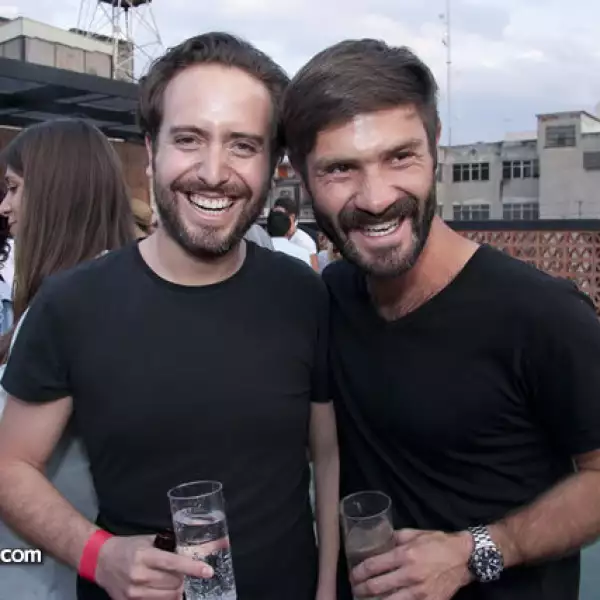 Pepe Bezauri y Leonardo Manzo