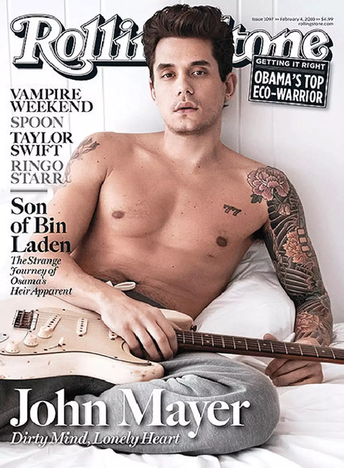 El cantante le confesó a la revista Rolling Stone, en cuya cubierta aparece mostrando su abdomen, que no ha logrado superar su truene con Jen.